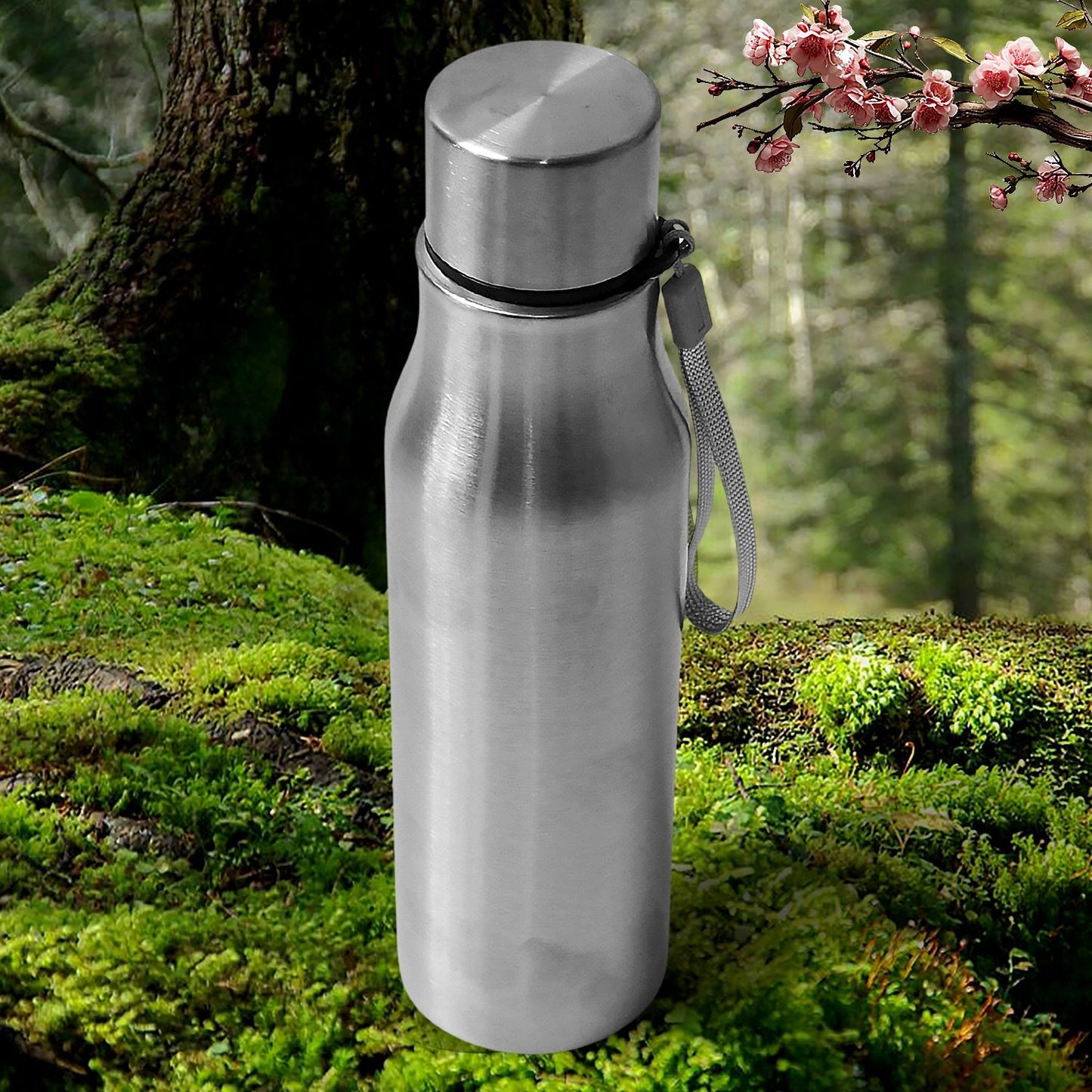 12931 Stainless Steel Water Bottle | Leak Proof | Office Bottle | Gym Bottle | Home | Kitchen | Hiking | Trekking Bottle | Travel Bottle