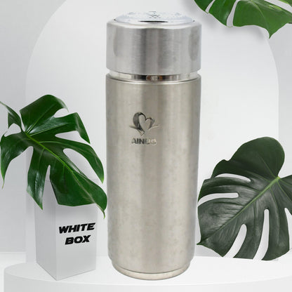 Hot and Cold Stainless Steel Thermos Water Bottle Easy to Carry | Rust & Leak Proof | Tea | Coffee | Office| Gym | Home (350ml)