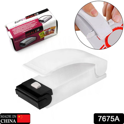 A  Multifunctional Household Mini Portable Super Sealer Handy Plastic Bag Sealer Sealing Machine