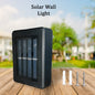 9536 Solar Wall Lights Small Fence Lights Solar Powered Up Down LED Porch Light Garden Lights Outdoor Solar Landscape Lights WaterProof Light (1 Pc)