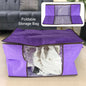 17675 Clothing storage bag with zipper, non-woven storage bag for storing the clothes and sarees.