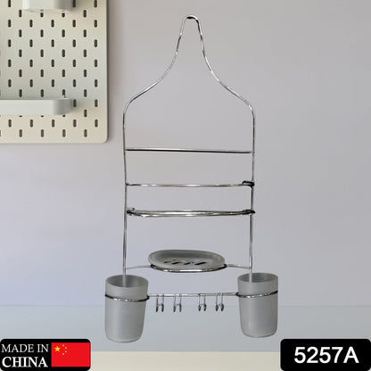 A Multipurpose Stainless Steel Bathroom Shelf and Rack / Shower Caddy / Bathroom Storage Shelf / Holder / Bathroom Accessories for Home