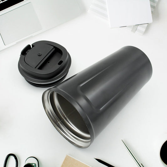 2 Inside Stainless Steel & Outside Plastic Vacuum Insulated  Insulated Coffee Cups Double Walled Travel Mug, Car Coffee Mug with Leak Proof Lid Reusable Thermal Cup for Hot Cold Drinks Coffee, Tea (1 Pc)