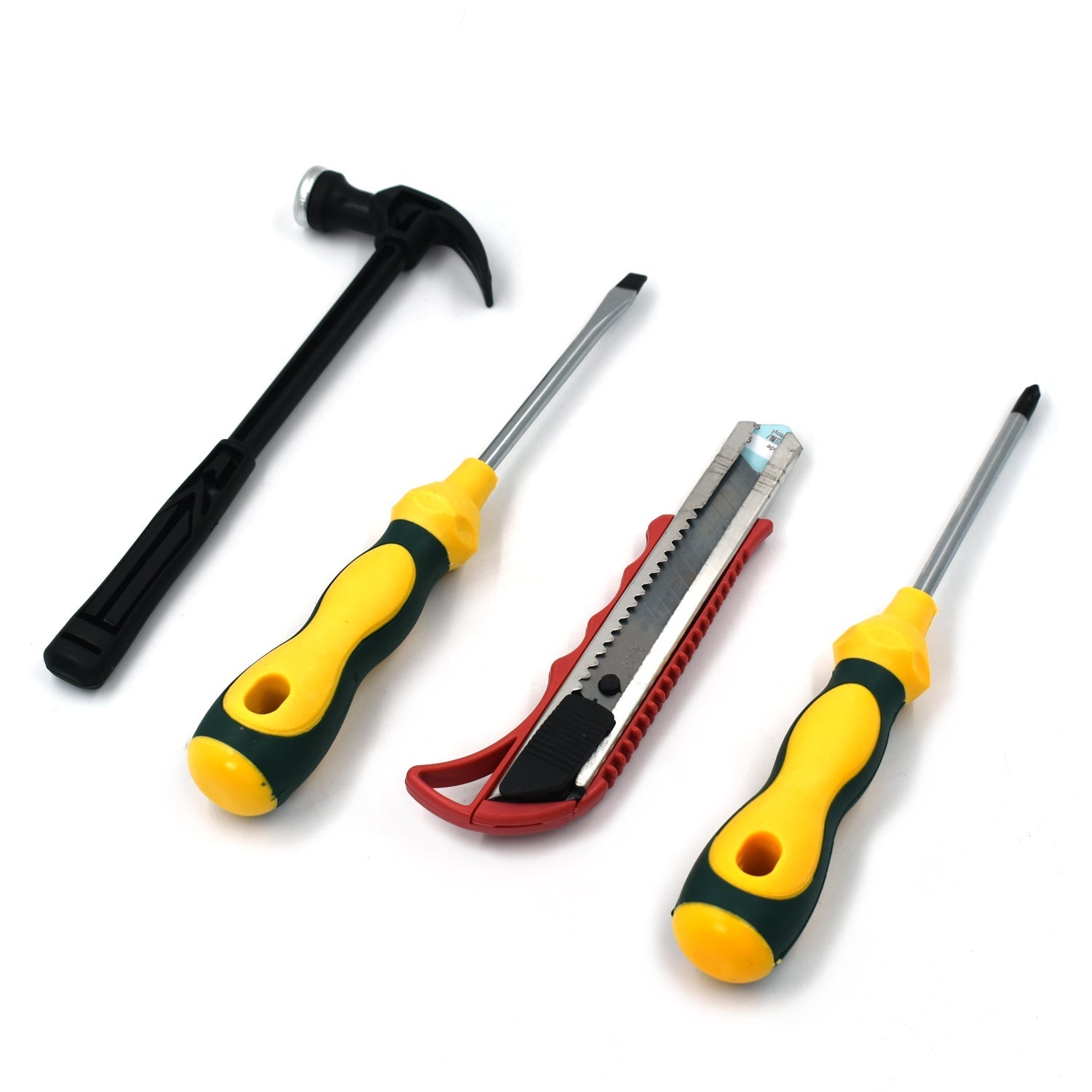 9029 4 Pc Helper Tool Set used while doing plumbing and electrician repairment in all kinds of places like household and official departments etc. 