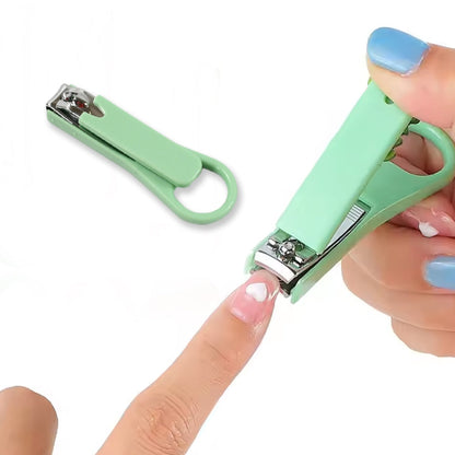 12729 Nail Clippers Adult Nail Clippers Plastic/Hardware Green Nail Clippers