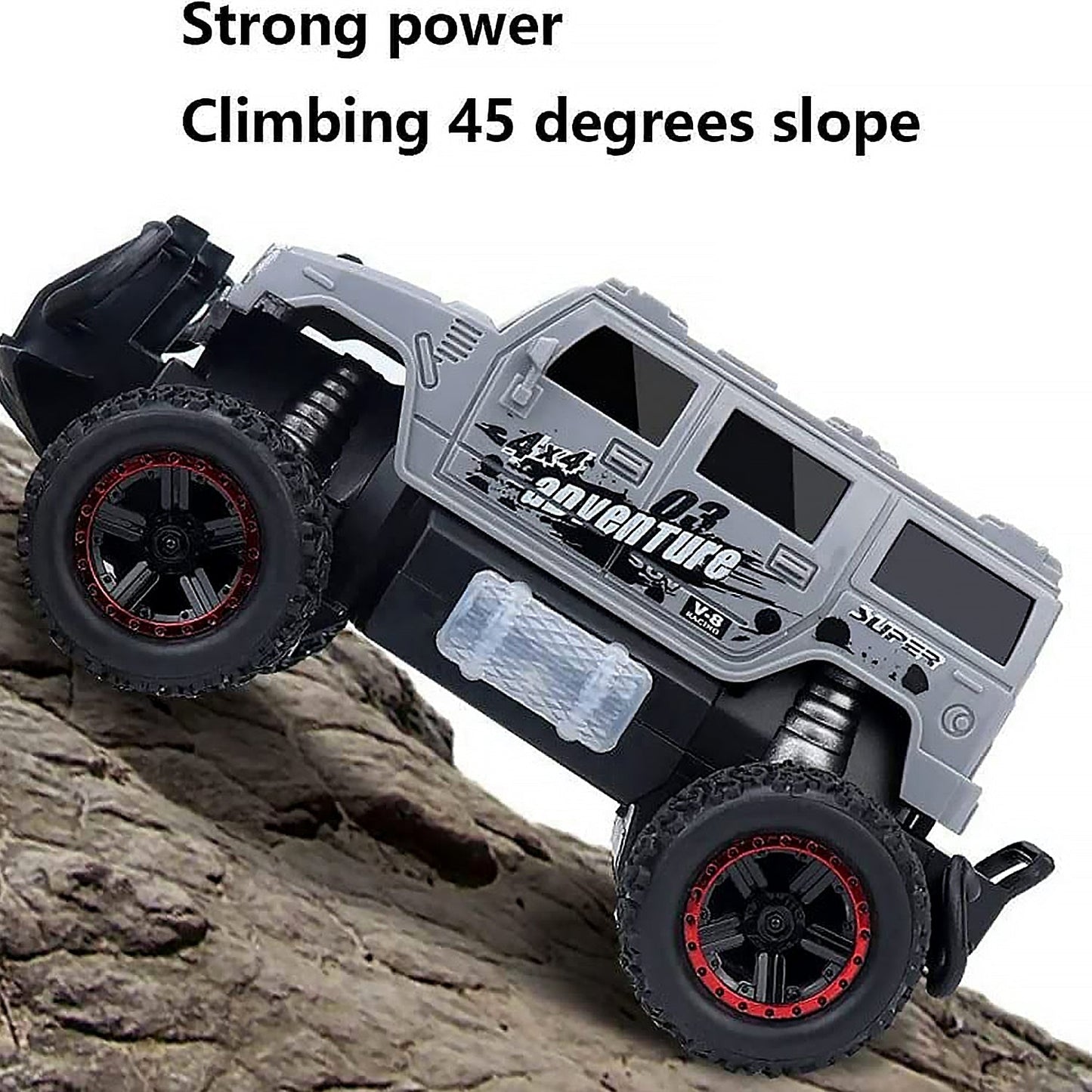 17864 Mist Spray Race Car Toy Off Road Speed Car With Smoke (Water Sprayer Mist With Light) High Strength Climbing Power & Smoke Effect (Color May Vary), Kids