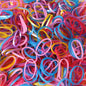 Rubber Band For Office/Home and Kitchen Accessories Item Products, Elastic Rubber Bands, Flexible Reusable Nylon Elastic Unbreakable, For Stationery, School  Multicolor (0.75 Inch, 50 GM)