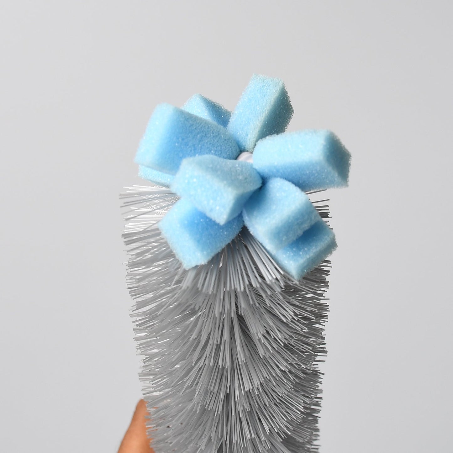 1527  Multi Purpose Long Handle Bottle Cleaning Brush for Swabs Jars, Bottles, Thermos, Containers, Sinks, Dish, Bowls 