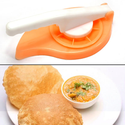 Puri Chapati Press Machine Plastic For  Kitchen Use ( 1 pcs )