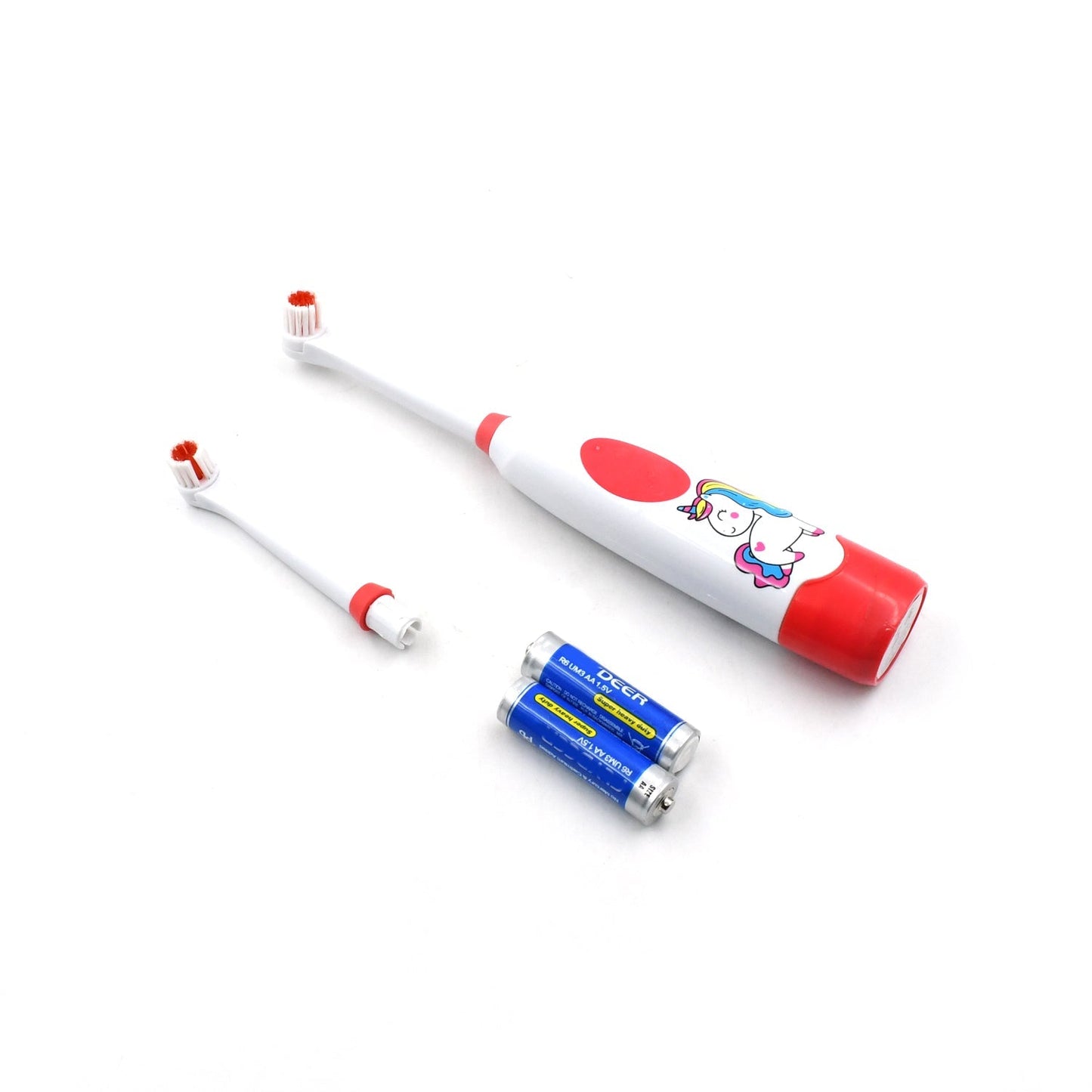 Electric Toothbrush for Kids and Adults Travel Portable Toothbrush With Extra 1 Brush Heads With 2 Battery