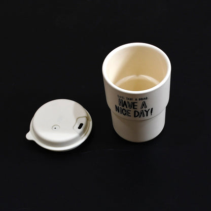 Appreciation and Motivation Portable Plastic Coffee Cup for Travel, Home, Office, Gift for Travel Lovers