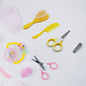 Born Baby Health Care Kit Baby Health Care And Grooming Kit 4 in 1 Nail Clipper Brush Comb Scissors Baby Safety Care Kit