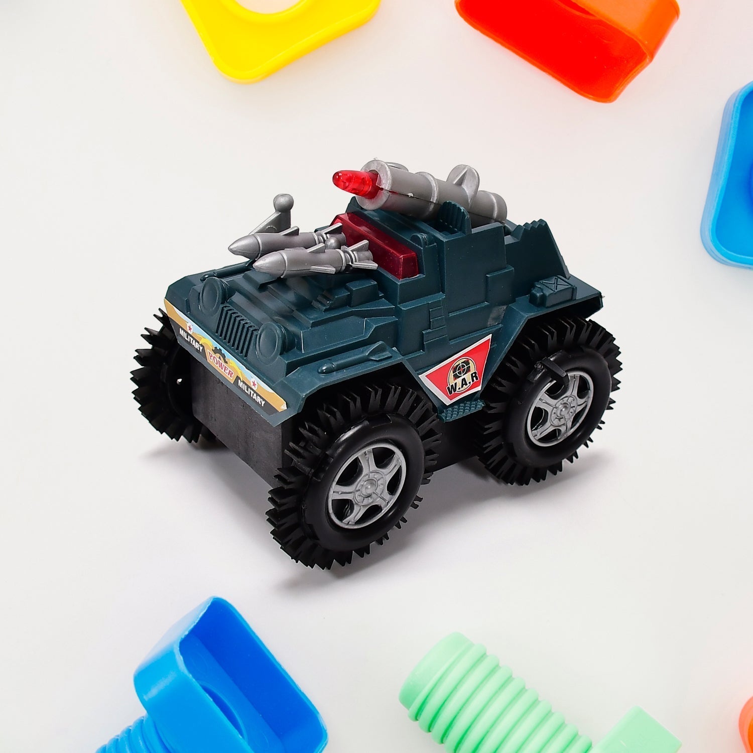 4455 Children's Joy Tumbling Tank Toy Car 