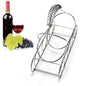 5160 Wine Bottle Rack Steel 25cm For Party & Wedding Use 