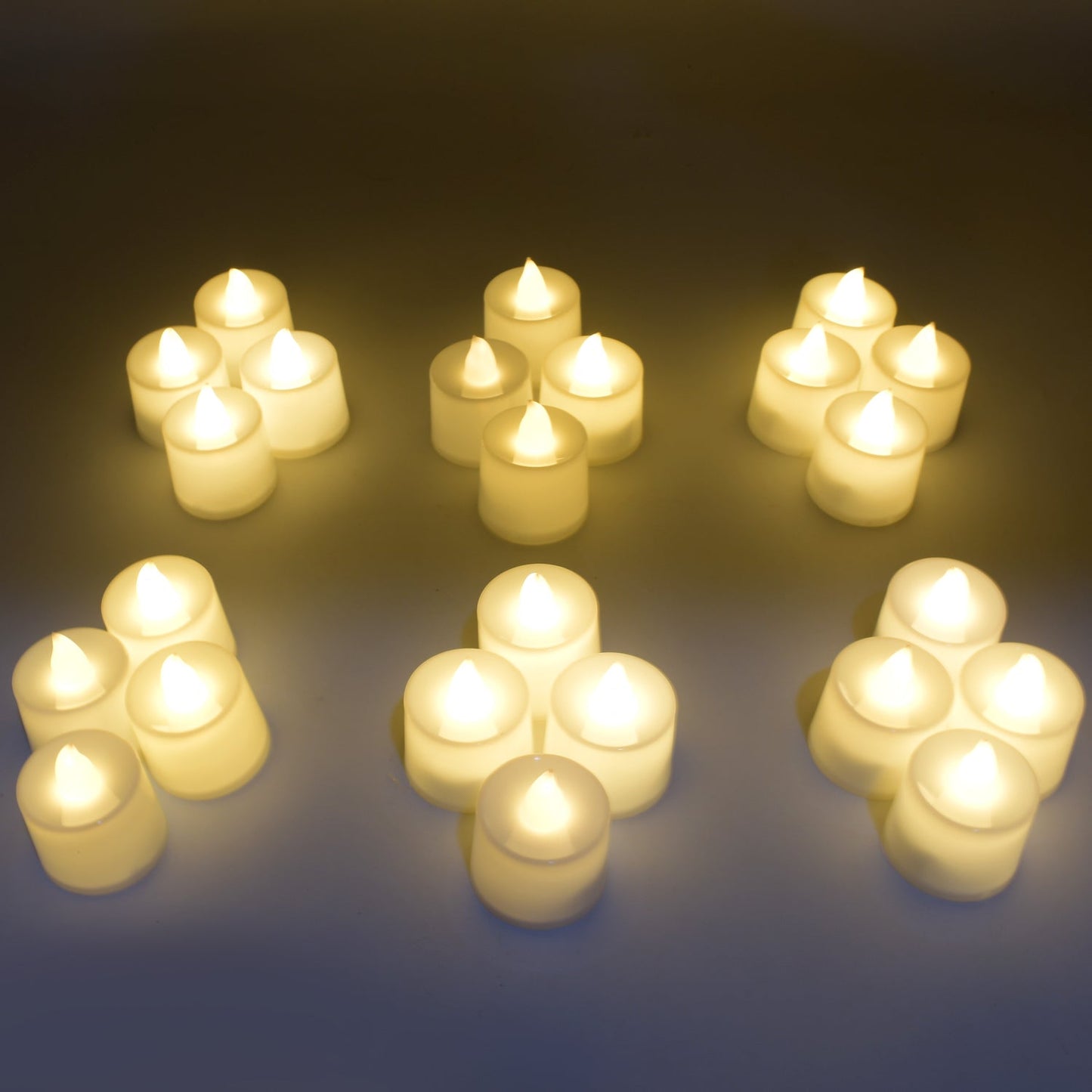 B Festival Decorative - LED Tealight Candles | Battery Operated Candle Ideal for Party, Wedding, Birthday, Gifts (24pc) ( Diya , Divo , Diva , Deepak , Jyoti ,