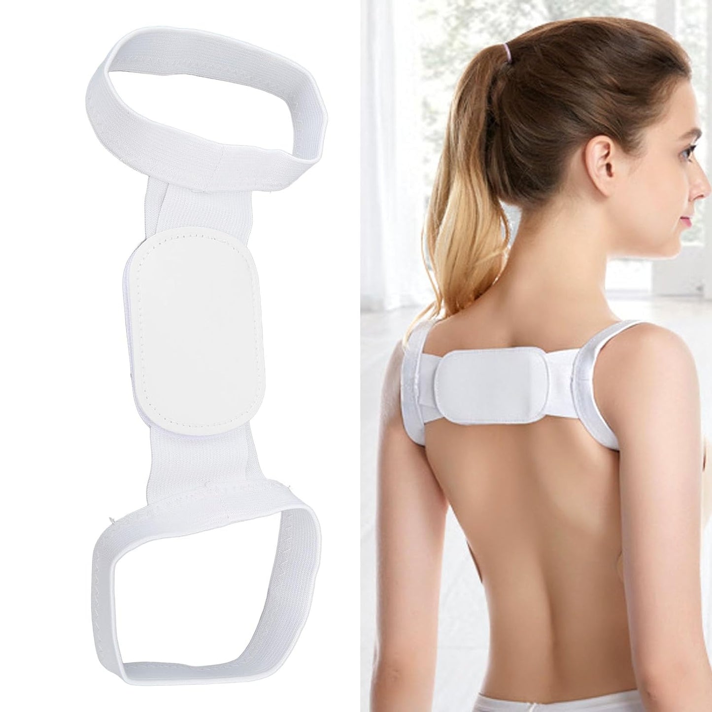 Back and Shoulder Posture Corrector for Adult and Child Corset, Back Support Band, Corrective Orthosis, Posture Correction Health-wh Back Brace Shoulder Support Back Support Belt