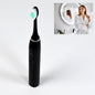 7323 ELECTRIC TOOTHBRUSH FOR ADULTS AND TEENS, ELECTRIC TOOTHBRUSH BATTERY OPERATED DEEP CLEANSING TOOTHBRUSH WITH EXTRA BRUSH HEADS 