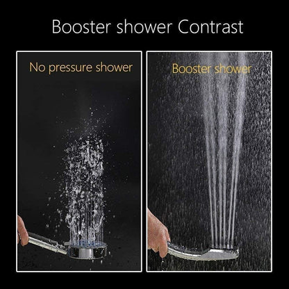 High Pressure Shower Head,Wenini 300 Holes Handheld Showerhead Powerful Boosting Spray Bath Water Saving For Bathroom (1 Pc)