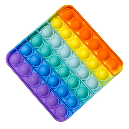 4478 Square Popit Toy Special Needs Silicone Stress Relief Toy For Kids & Adult All Use  Toy 