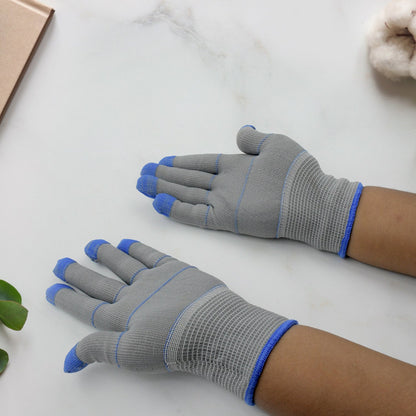 Small 1 Pair Cut Resistant Gloves Anti Cut Gloves Heat Resistant, Nylon Gloves, Kint Safety Work Gloves High Performance Protection.