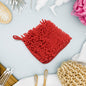 Super Soft Cute Hanging Hand Towel for Kitchen and Bathroom | Ultra Absorbent Thick Coral Velvet Hand Towels with Hanging Loop Fast Drying Microfiber