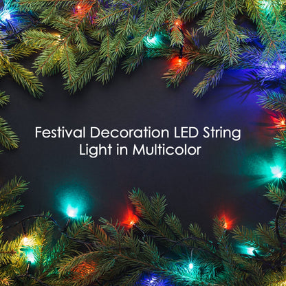 8Mtr Home Decoration Diwali & Wedding LED Christmas String Light Indoor and Outdoor Light (28L 8mtr)