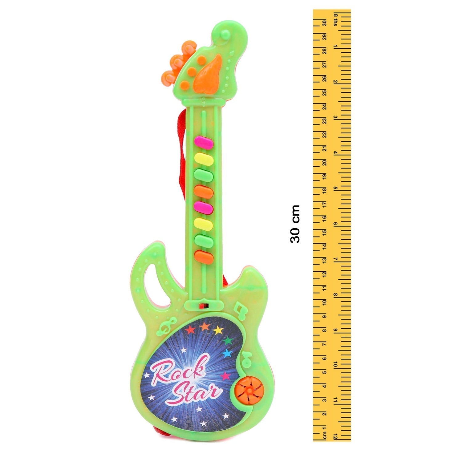 4471 Mini Guitar Colorful with Delightful Music 