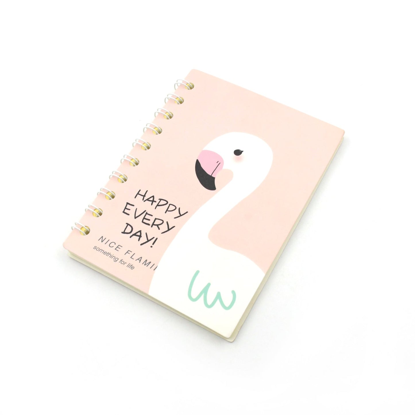 Cute Flamingo Journal Diary, Notebook for Women Men Memo Notepad Sketchbook with Durable Hardcover & 50 Pages Writing Journal for Journaling Notes Study School Work Boys Grils, Stationery (143x105MM)