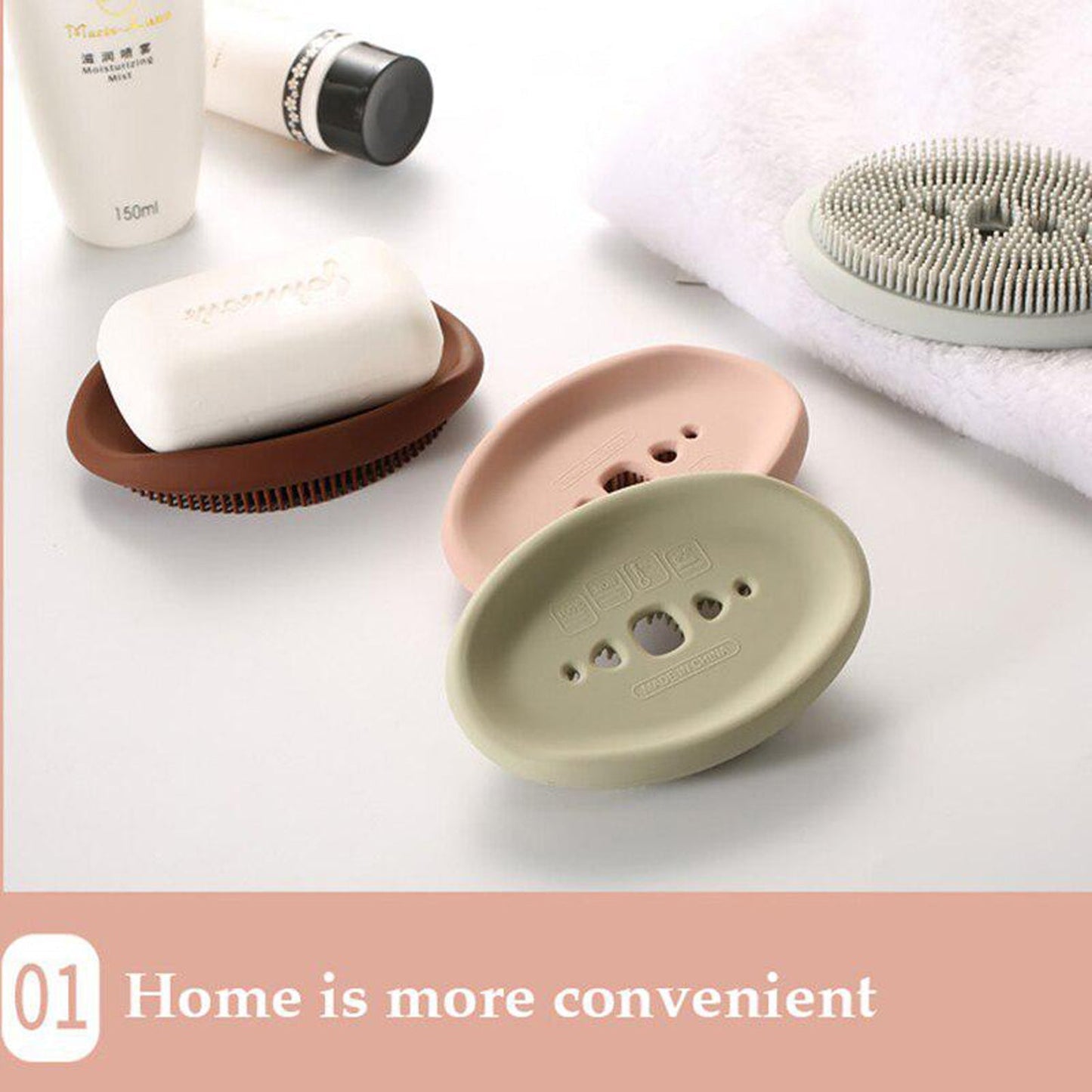 6137 2 in 1 Silicone Cleaning Brush used in all kinds of bathroom purposes for cleaning and washing floors, corners, surfaces and many more things. 