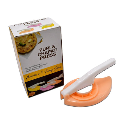 Puri Chapati Press Machine Plastic For  Kitchen Use ( 1 pcs )