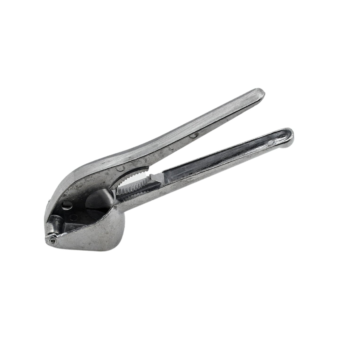 A Garlic Press All Aluminum Easy to Use with Light Weight without Difficulty Cooking Baking, Kitchen Tool, Dishwaher Safe