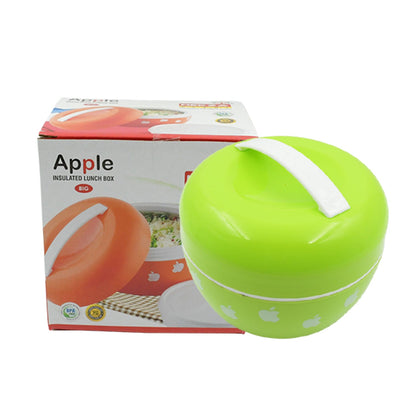 Big Apple Shape Carry Case Lunch Box Apple Fruit Storage Container Apple Keeper for School Kids, Office, Picnic, Apple Insulated Lunch Box/Lunch Ideal for Return Gift/Diwali Gift/Employee Gift