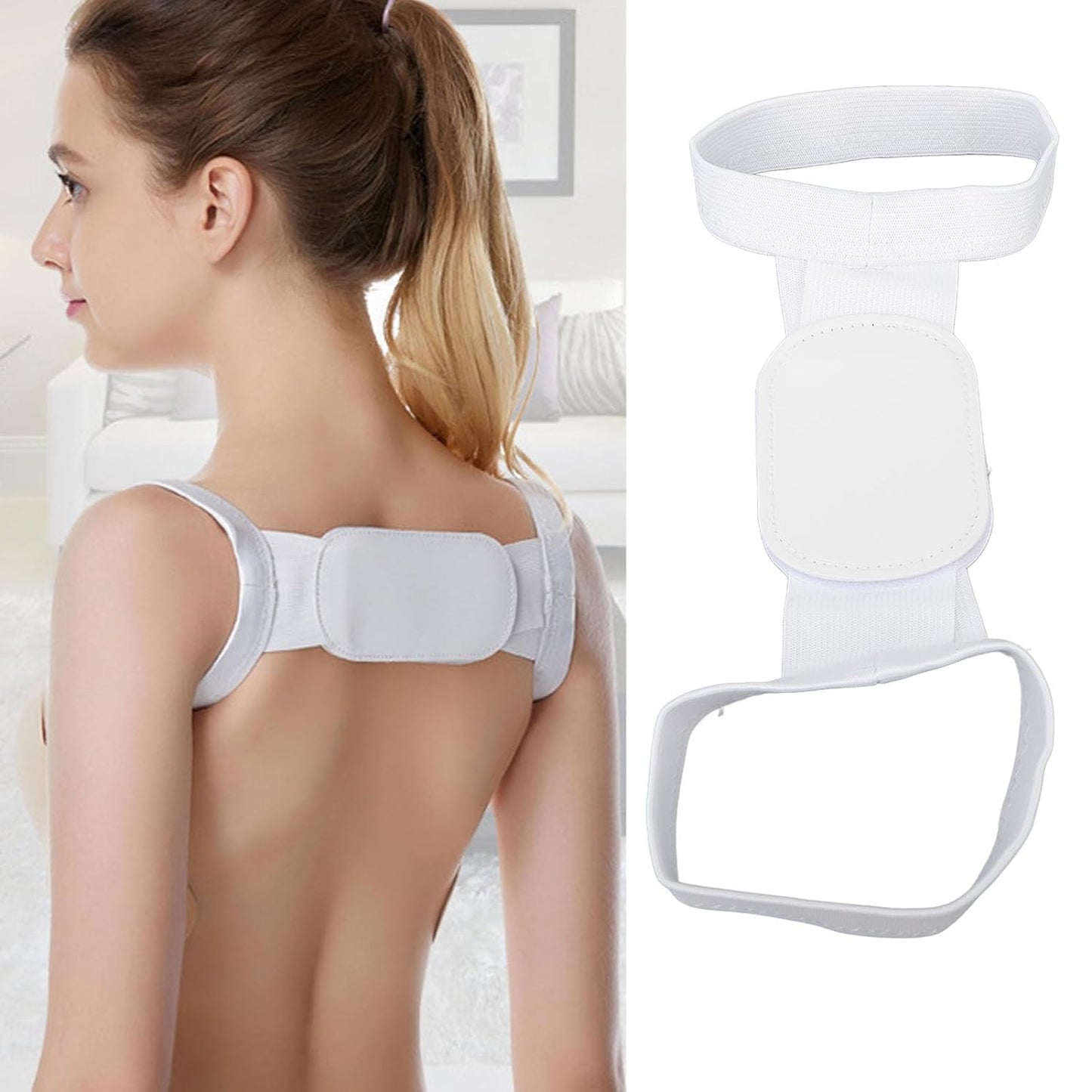 Back and Shoulder Posture Corrector for Adult and Child Corset, Back Support Band, Corrective Orthosis, Posture Correction Health-wh Back Brace Shoulder Support Back Support Belt