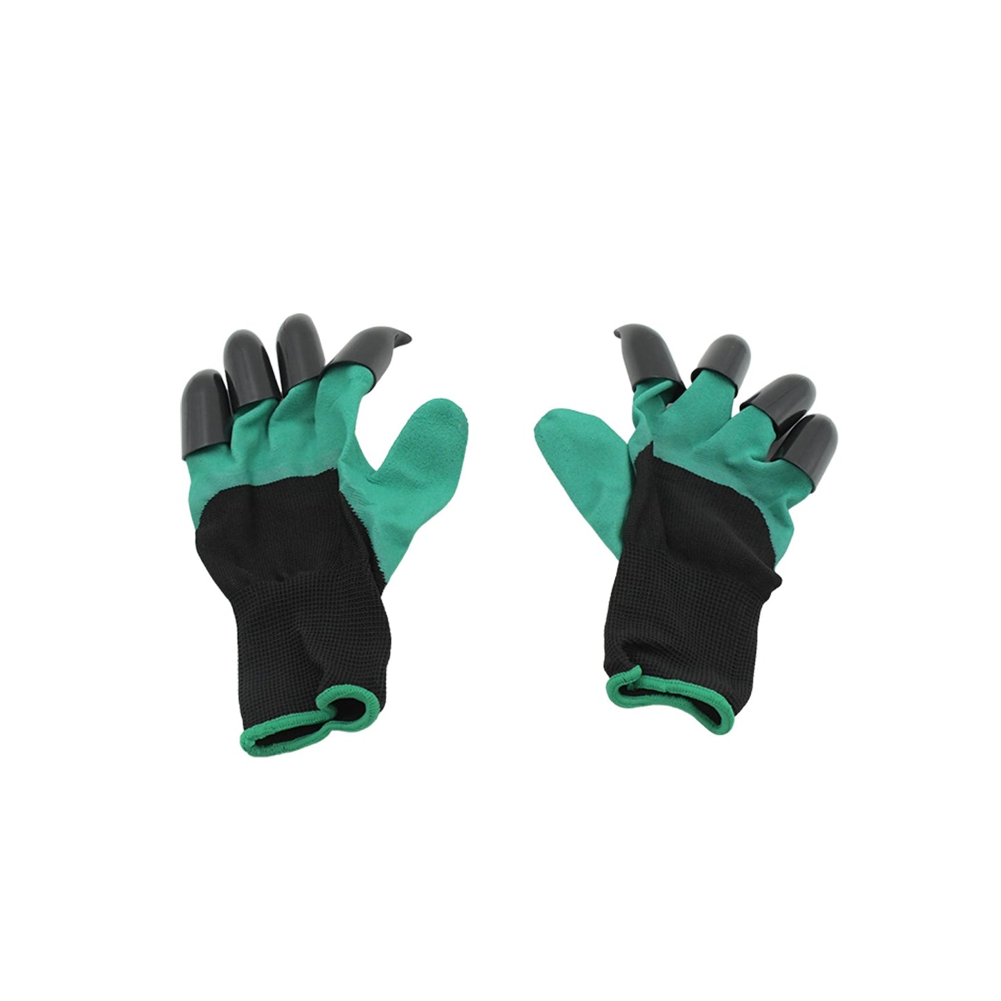 Heavy Duty Garden Farming Gloves- ABC Plastic Washable With Hand Fingertips & ABS Claws For Digging & Planting, Gardening Tool for Home Pots Agriculture Industrial Farming work Men & Women (1 Pair / Mix Color)