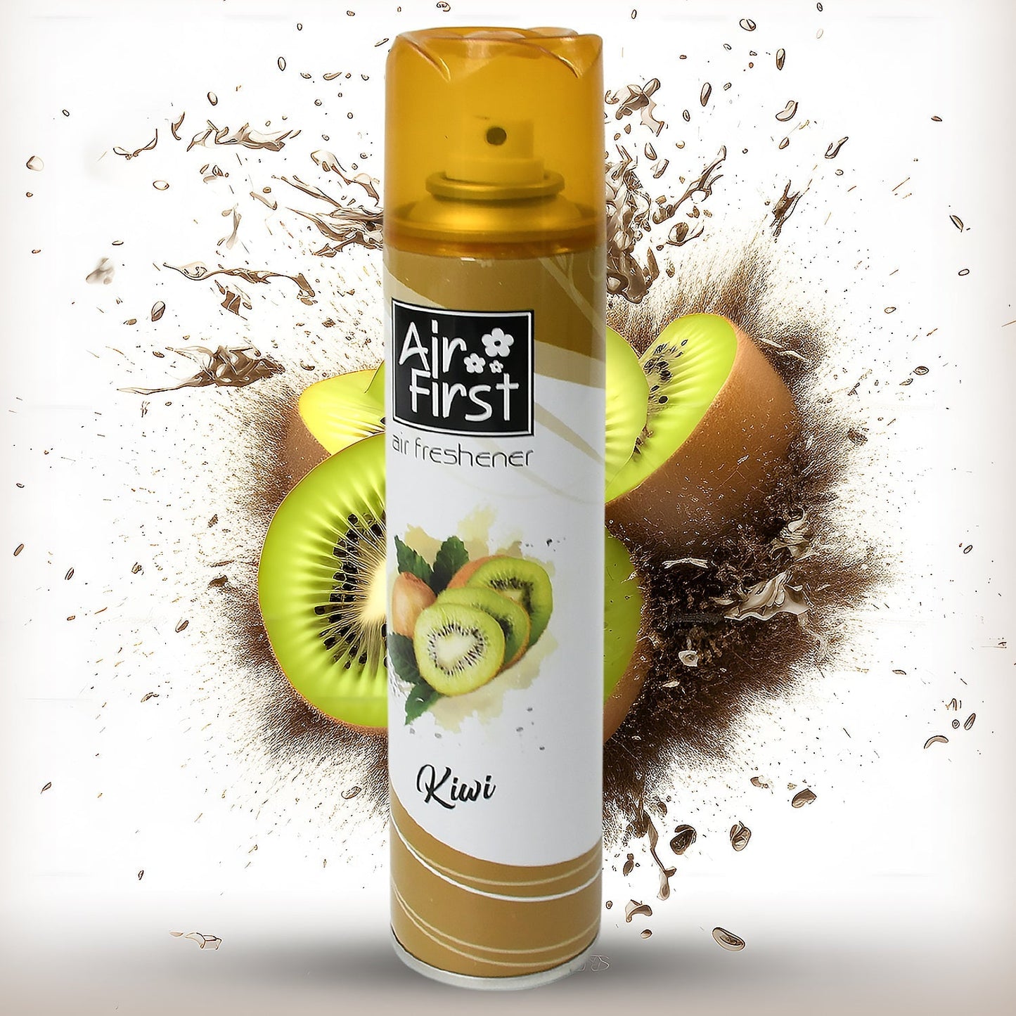 1382 Air Freshener  | Used In Office, Home, Hotels, Banquets, Carpet Etc, Room Spray Air Freshener, Mix Fragrance Lemon, Kiwi, Blossom, Aqua, Cafet (300 Ml Approx / 1 Pc)