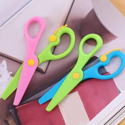 Plastic Safety Scissor, Pre-School Training Scissors.