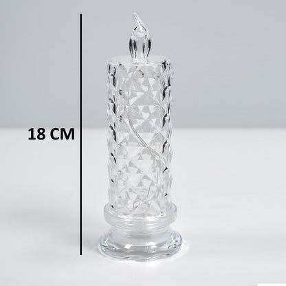 A Rose Candles for Home Decoration, Crystal Candle Lights