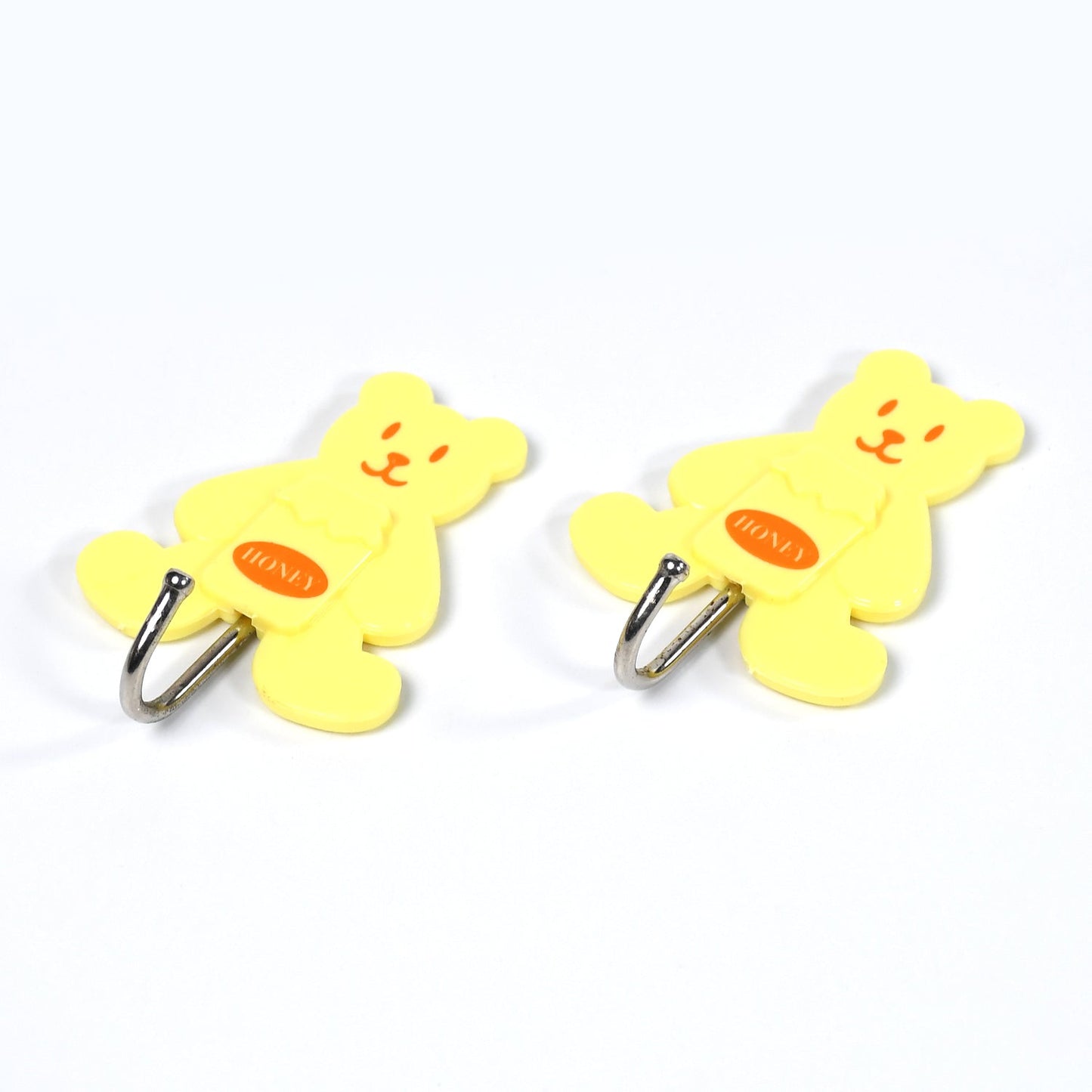 4498 Teddy Bear Strong Adhesive Hook Wall Hooks High Quality Premium Hook For Home , Office , & Multiuse Hook ( 1 Pkt ) 