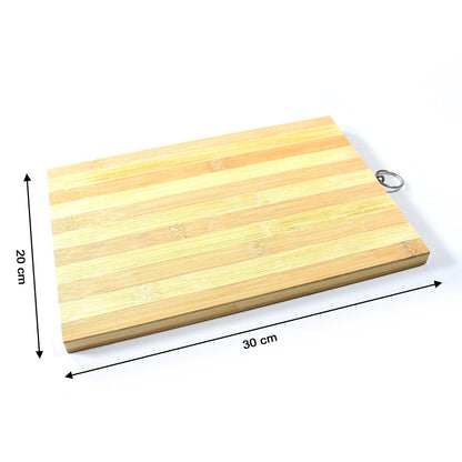 2193 Natural Wood Chopping Cutting Board for Kitchen Vegetables, Fruits & Cheese, BPA Free. 