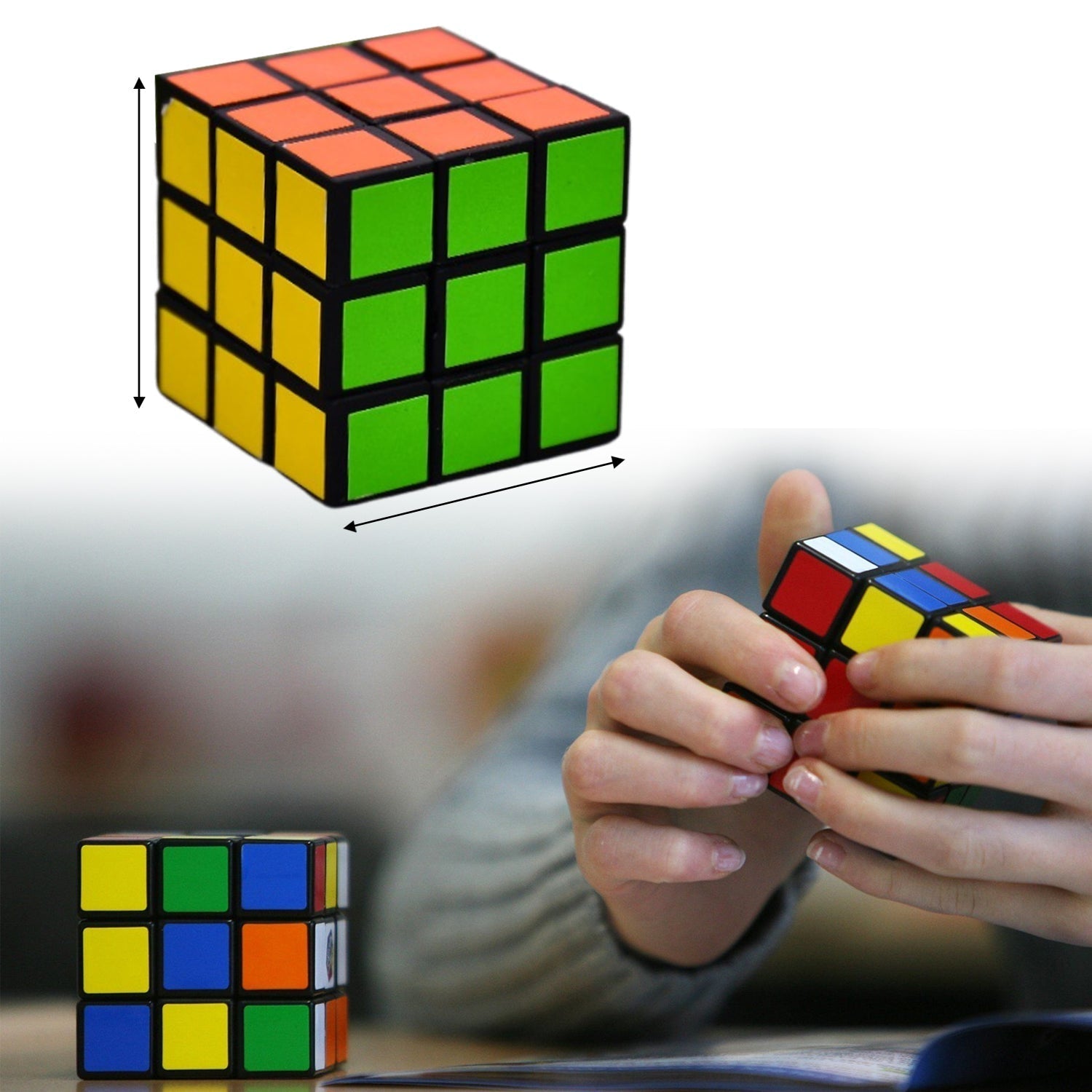 4022 1Pc Mini Cube, Puzzle Game for Boy And Girl, Magic Cube for Birthday Gift 