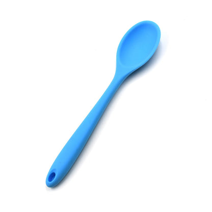 Creative Silicone Small Spoon Scoop Kitchen Utensils Tool Flatware (28cm)