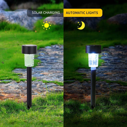 A Solar Panel Led Spike Spot Light Landscape Garden Yard Path Lawn Outdors Solar Lamps, Waterproof Outdoor Decorative Landscape Lights for Garden, Patio, Yard, Walkway (MOQ :- 24)