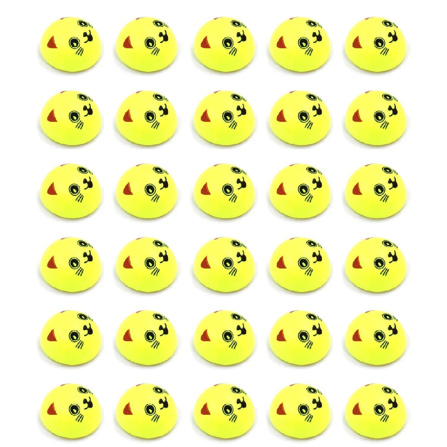 4419 30PCS PULL BACK SMILEY TOY 