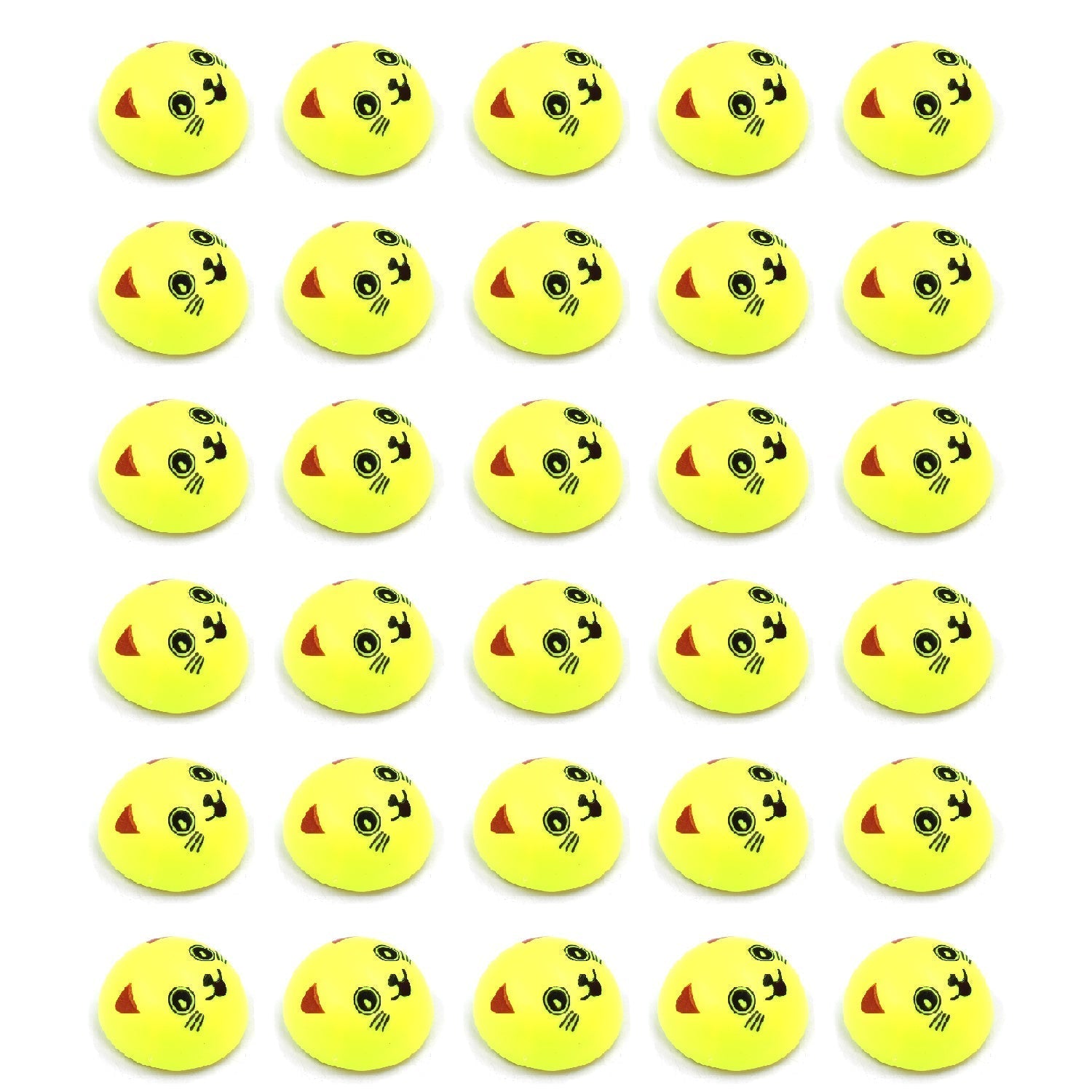 4419 30PCS PULL BACK SMILEY TOY 