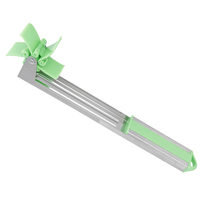 7160 Stainless Steel Washable Watermelon Cutter Windmill Slicer Cutter Peeler for Home / Smart Kitchen Tool Easy to Use