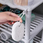 4 Layer Multifunctional Storage Shelf Organizer Narrow Storage Rack for Kitchen or Bathroom