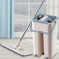 4972 Scratch Cleaning MOP with 2 in 1 SELF Clean WASH Dry Hands Free Flat Mop 