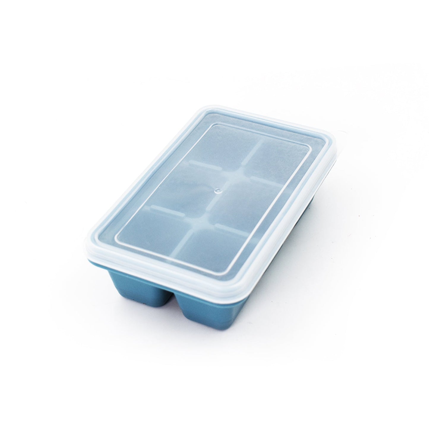 8242 6 Grid Silicone Ice Tray Used In All Kinds Of Places Like Household Kitchens For Making Ice From Water And Various Things And All With Color Box (1 Pc)