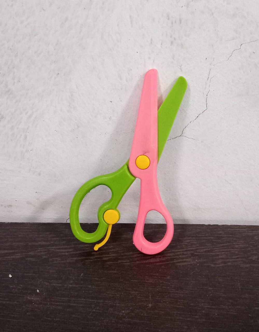 Plastic Safety Scissor, Pre-School Training Scissors.