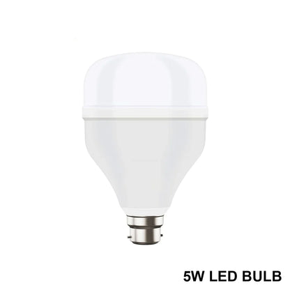 High-Power 5 W LED Light Bulb, Brightness LED Bulb White, General Lighting Bulb, Energy Saver Superior Light , LED Bulb, Cool White For every room: bedroom, living room, kitchen, garage, bathroom (5 Watt)